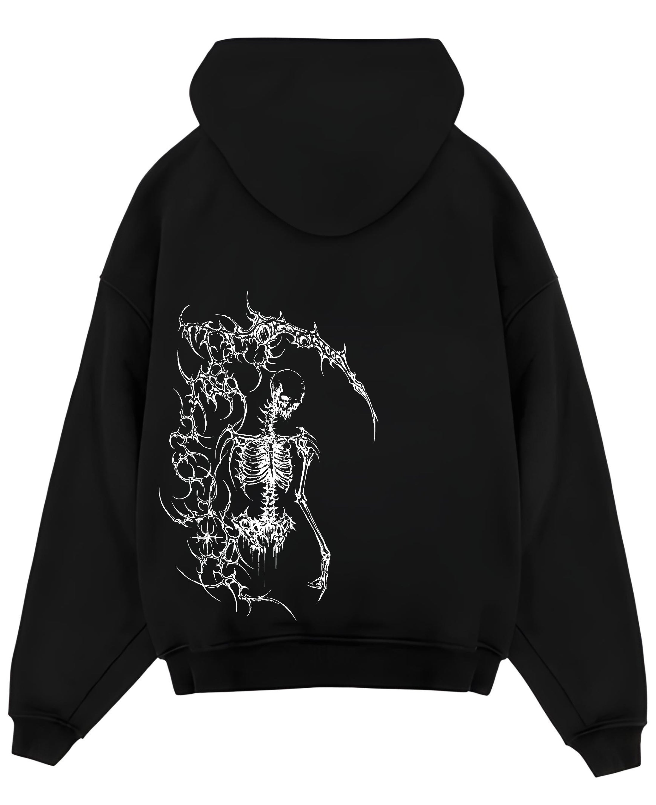 Zipper Hoodie Back Design
