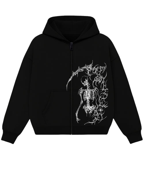 Zipper Hoodie Front Design